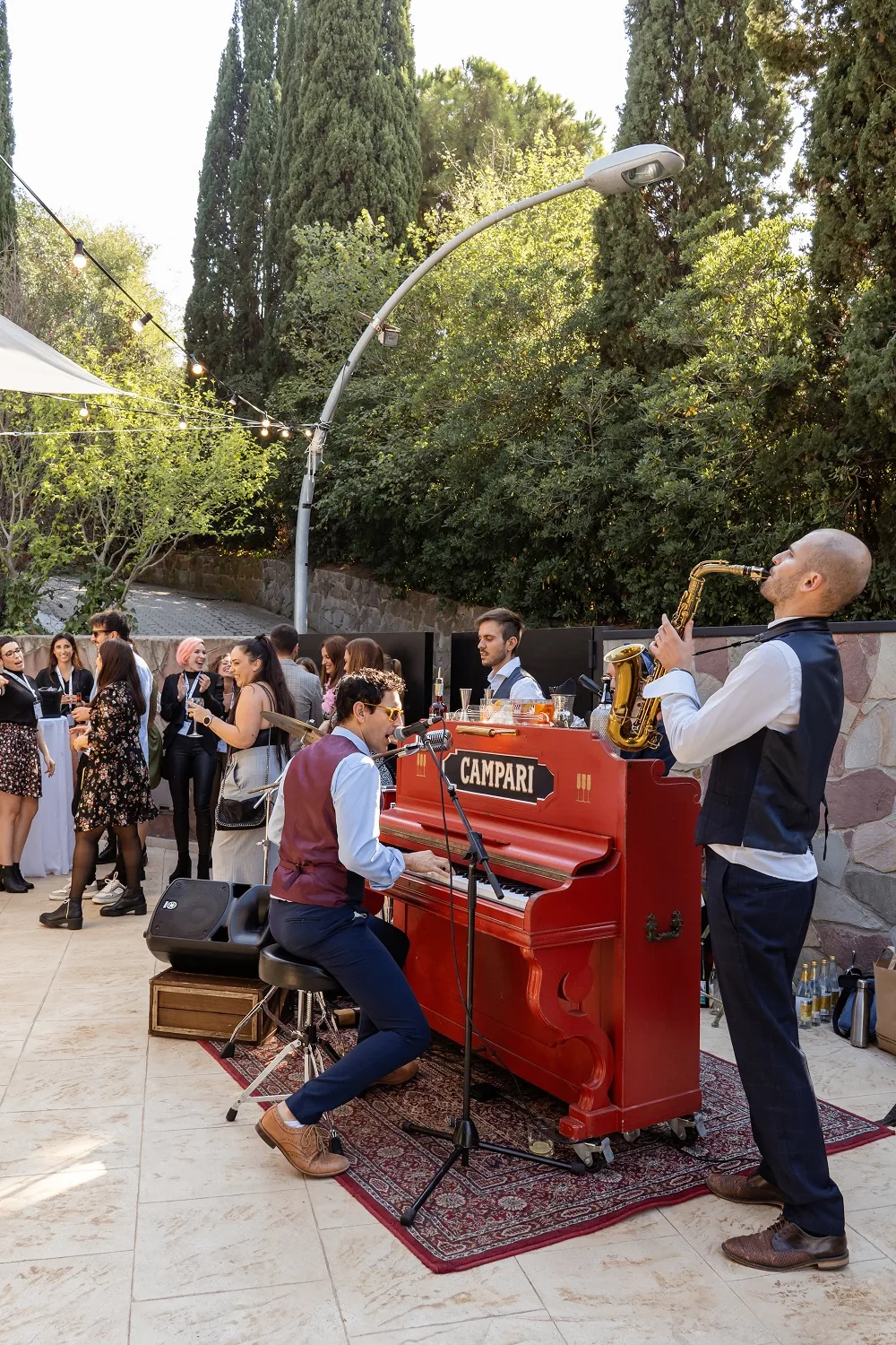 Celebración privada producida por Esferic Group con música en directo